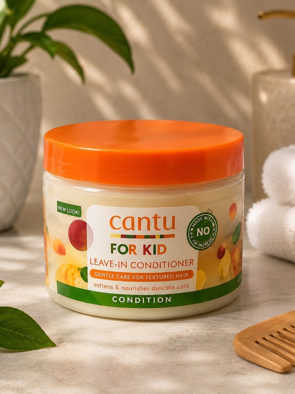 Cantu For Kids Leave-In Conditioner — Orange